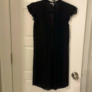 Flowy black dress